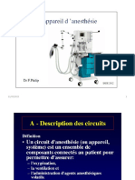 Anesthésie Matériel