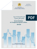 Annuaire Statistique de L’Enseignement Supérieur Au Maroc 2019-2020
