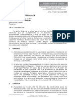 Ofic. 344 Mininter - Problematica de La Dirandro en La Región Loreto (R)