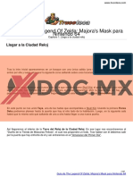 Xdoc - MX Guia de The Legend of Zelda Majoras Mask para PDF