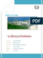 Le Broyeur Pendulaire: Rapport de Stage