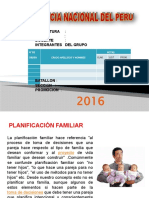 Planificacion Familiar y Metodos Anticonceptivos