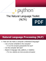 Natural Language Toolkit NLTK PDF
