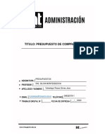 Dimas Velastegui - PRESUPUESTO COMPRAS PDF