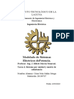 Tarea 4. Sistema Pu y Matriz de Admitancias PDF