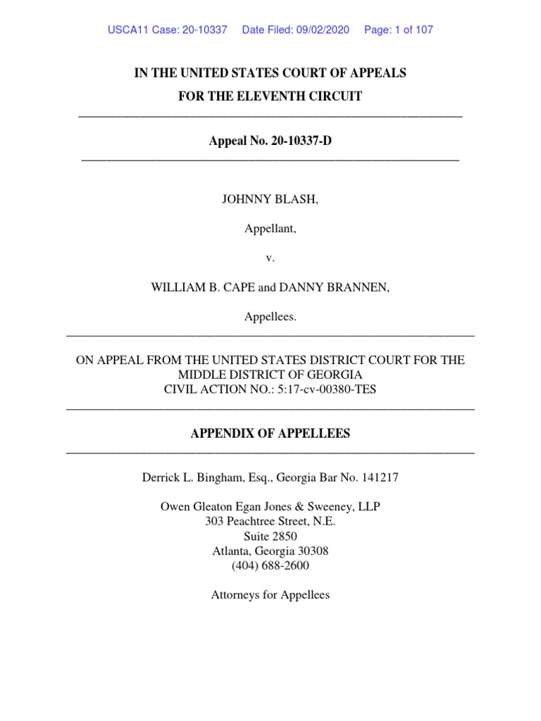 Brennan Appendix PDF Summary Judgment Hearsay