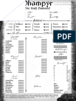 VTR Dhampyr2-Page Editable PDF