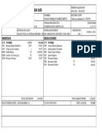 Liquidación salarial ACESCO COLOMBIA 04/2023