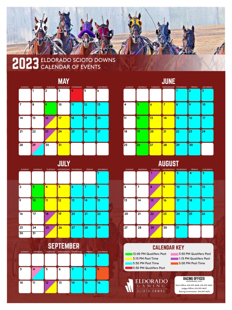 Racing Calendars2023 Eldorado Gaming Scioto Downs PDF