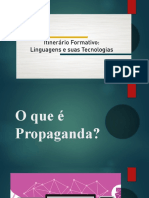 O que é Propaganda