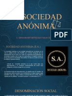S.A.: Características, estructura y requisitos para crear una Sociedad Anónima