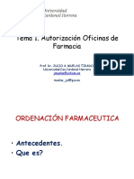 Ordenación farmacéutica C. Valenciana módulos distancias