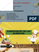 Clasificacion de Los Alimentos (2