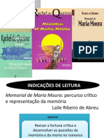 Memorial de Maria Moura: Análise da Obra e da Personagem