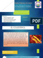 Determinación del colesterol por espectrofotometría