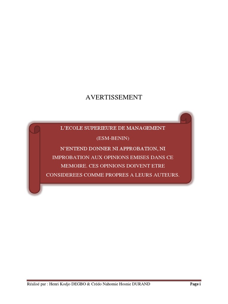 Memoire Final Pdf Pdf Internet Internet Et Web