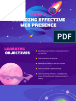 Topic 4 Building An Effective Web Presence