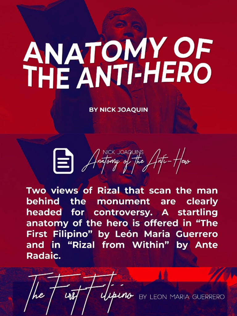 Anatomy of The Anti-Hero by Nick Joaquin PDF | PDF