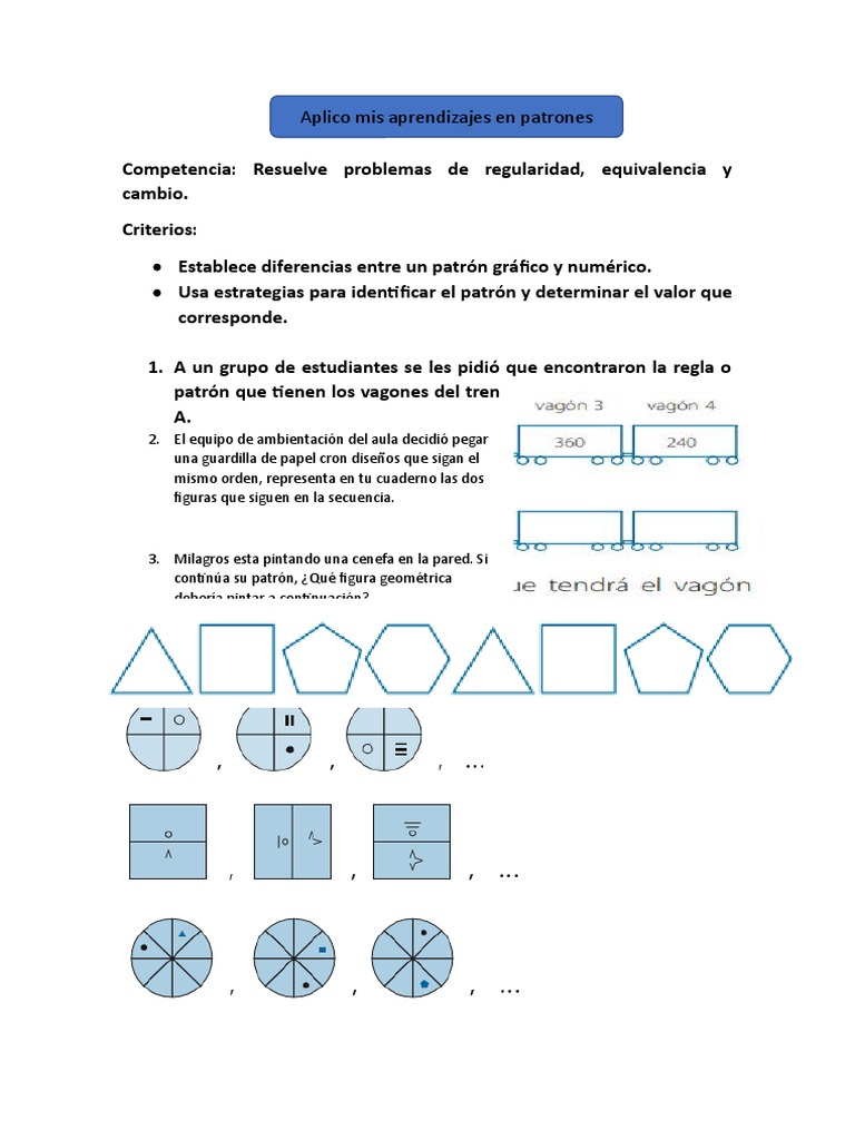 Flicha de Patrones | PDF
