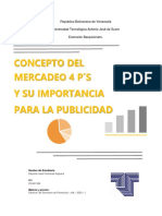 Ensayo Sobre El Concepto Del Mercadeo 4p PDF