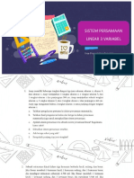 Materi 4 SPLTV Dan Solusinya