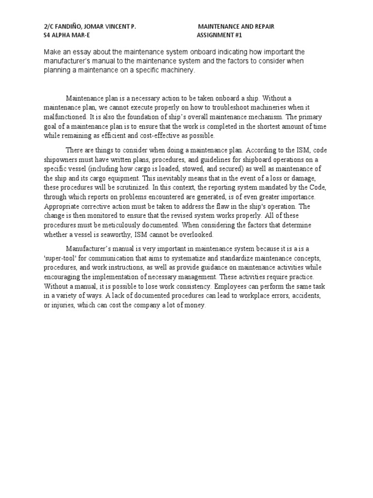 Assignment 1 2C Fandiño | PDF