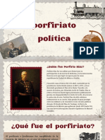 Porfiriato Política PDF
