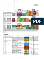 Jadwal Menggajar