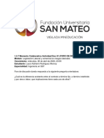 1.2.7 Momento Colaborativo Actividad Dos U1 (FORO DE DISCUSIÓN) PDF