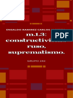 M.1.3 Constructivismo Ruso, Suprematismo PDF