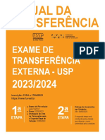 Guia da Transferência Externa USP 2023/2024