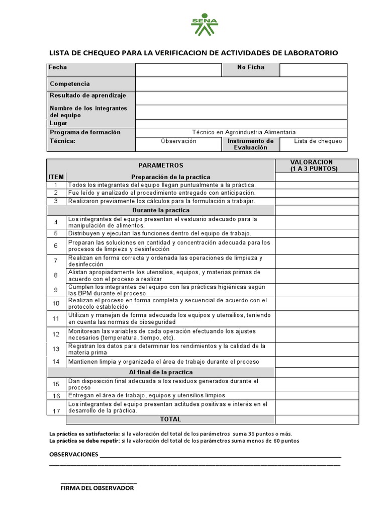 Lista De Chequeo Para Iso 45001 Clauses