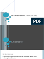 DATA SCREENING TEKNIK