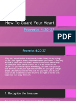 How To Guard Your Heart