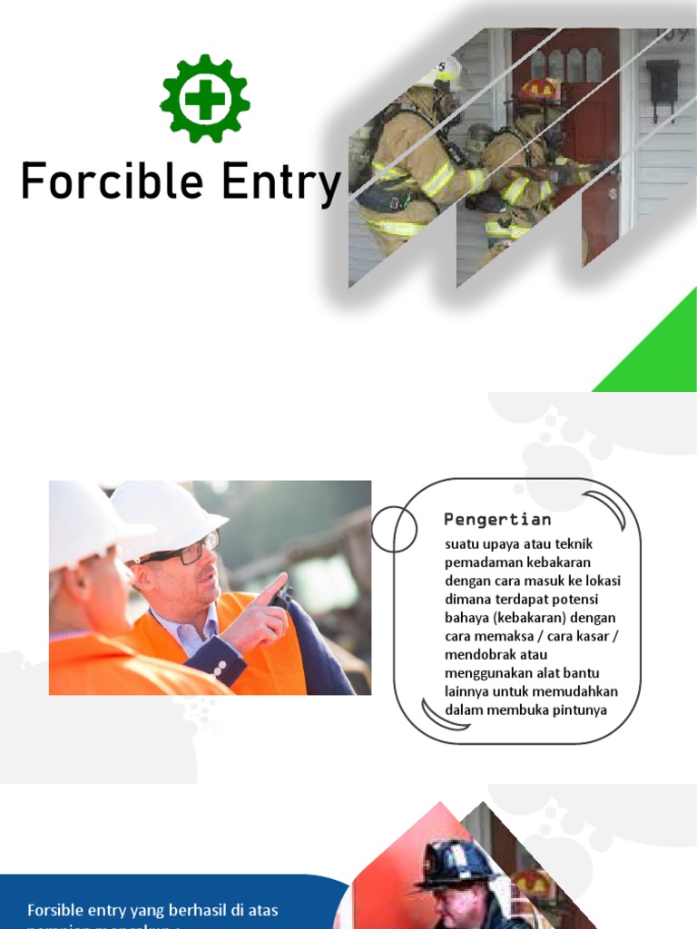Teknik Pemasukan Paksa Kebakaran | PDF