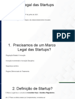 Revisão Marco Legal Startup para GEDS