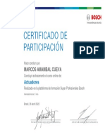 Actuadores Certificado