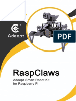 Raspclaws Adeept Smart Robot Kit for Raspberry pi.pdf