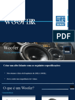 Projeto Woofer: especificações e dimensionamento de alto-falante de graves