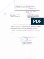 Surat Edaran Bupati Pati TTG Penyampaian Lhkan