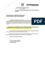 Documento judicial sobre usucapião de imóvel