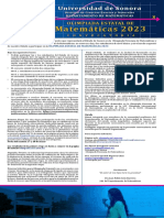 Olimpiada Estatal de Matematicas 2023 PDF