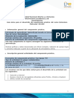 Guía de Actividades y Rúbrica de Evaluación - Unidad 3 - Tarea 5 - Componente Práctico - Prácticas Simuladas
