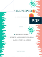 Immunology - Sistem Imun Spesifik