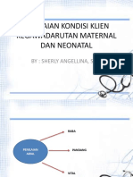 Penilaian Kondisi Klien Kegawadarutan Maternal Dan Neonatal