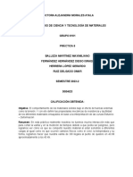 Objetivo: El Comportamiento de Los Materiales Sólidos Bajo El Efecto de Fuerzas Externas