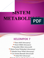 Kel.7 Sistem Metabolisme