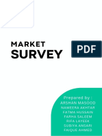 Market Survey Results for Washroom and Kitchen Fixtures