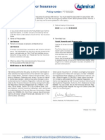 Certificate of Motor Insurance PDF