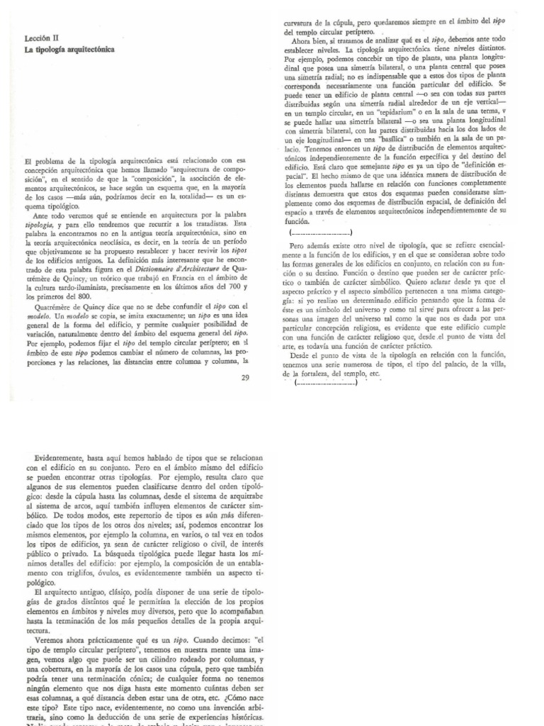 Argan, Giulio Carlo Tipologia PDF